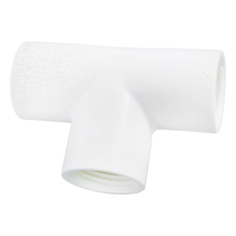 Charlotte Pipe Schedule 40 1 in. FPT X 1 in. D FPT PVC Tee 1 pk