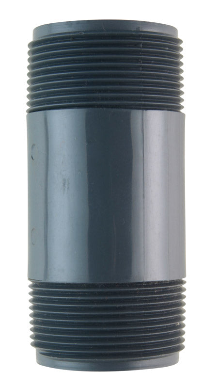 B&K ProLine Schedule 80 1-1/2 in. MIP X 1-1/2 in. D MIP PVC 4 in. Nipple 1 pk