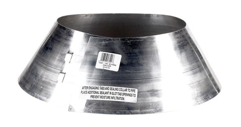 Selkirk 8 in. D 28 Ga. Stainless Steel Storm Collar (Pack of 4)