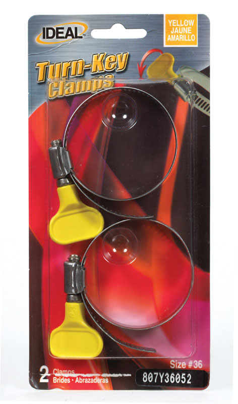 Ideal Tridon 1-3/4 in to 2-3/4 in. 36 Hose Clamp Stainless Steel Turn Key (Pack of 10)