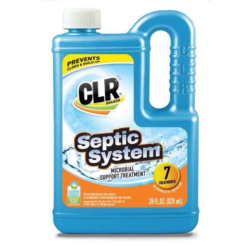 CLR Brands Septic Treatment Liquid Septic System Treatment 28 ounce oz (Pack of 6)