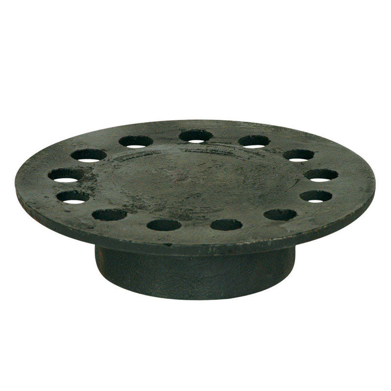 Sioux Chief 6-3/4 pulg. Rejilla de desagüe de piso redonda de hierro fundido envejecido