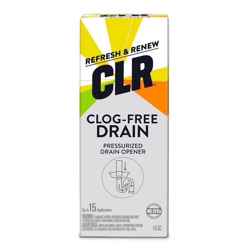 CLR Brands Compressed Gas Drain Opener 4.5 oz