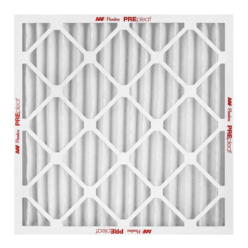 AAF Flanders PREpleat LPD SC M10 16 in. W X 16 in. H X 2 in. Synthetic 10 MERV Pleated Air Filter 1 (Pack of 12)