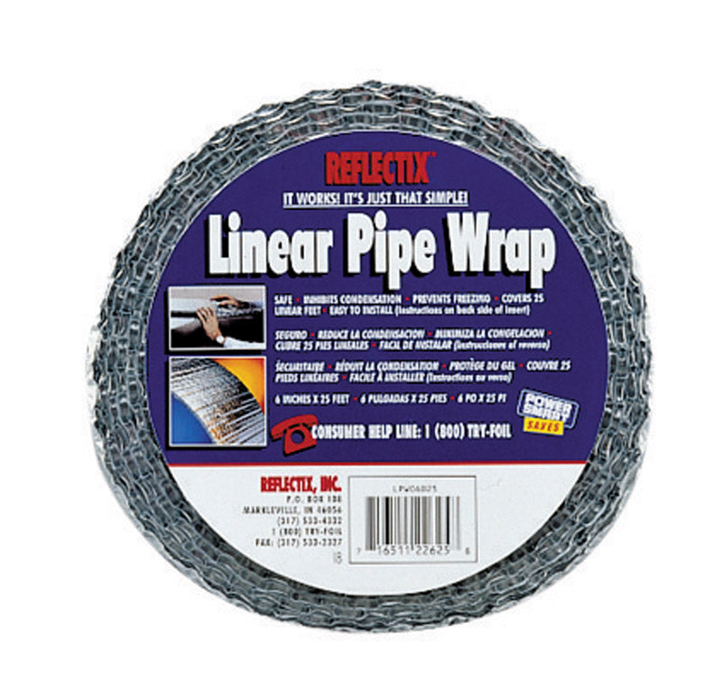 Reflectix 24.5 in. X 25 ft. L Aluminum Pipe Wrap (Pack of 12)
