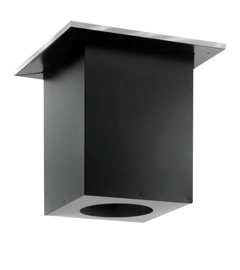DuraVent DirectVent Pro 4 in. Galvanized Steel Square Ceiling Support Box