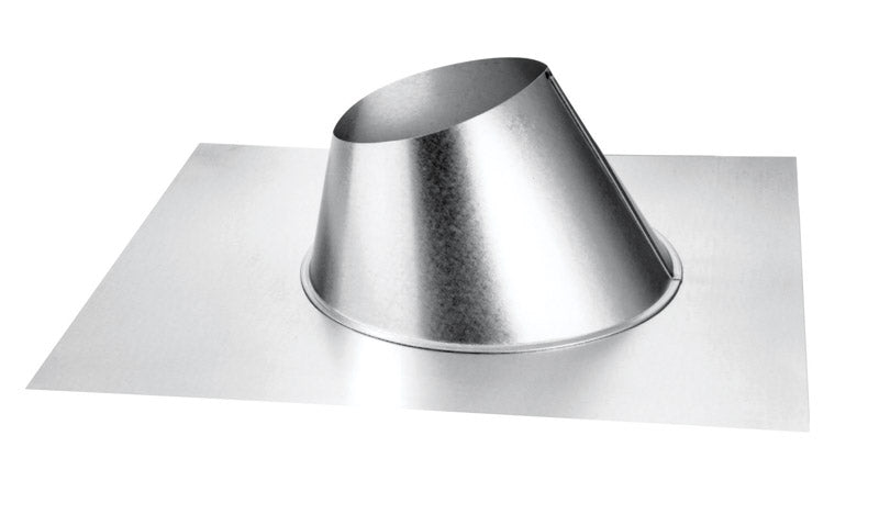 DuraVent DirectVent 6 in. D Galvanized Steel Adjustable Fireplace Roof Flashing (Pack of 6)