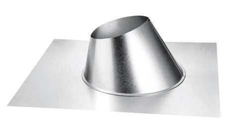 DuraVent DirectVent 6 in. D Galvanized Steel Adjustable Fireplace Roof Flashing (Pack of 6)