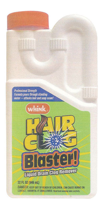 Whink Hair Clog Blaster! Gel Clog Remover 32 oz (Pack of 6)