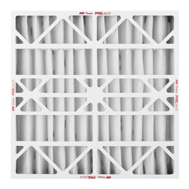 AAF Flanders Prepleat LPD SC M10 20 in. W X 20 in. H X 4 in. Synthetic 10 MERV Pleated Air Filter 1 (Pack of 6)