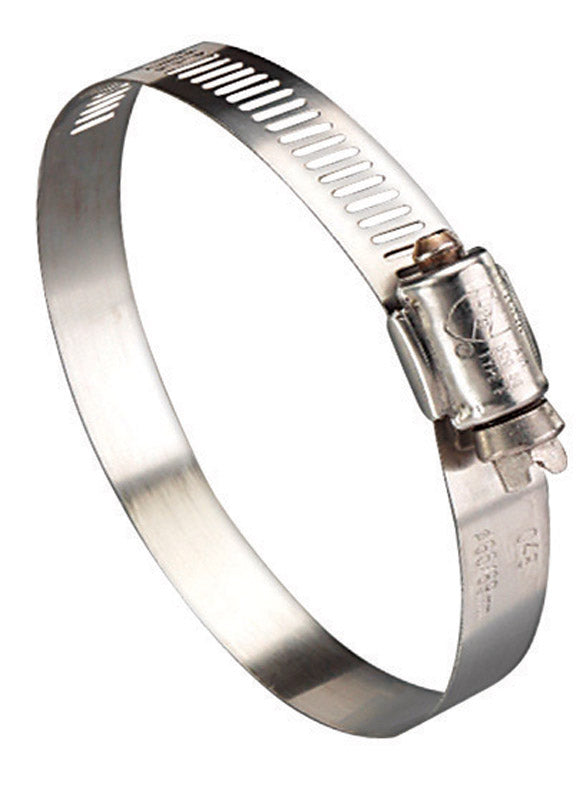 Ideal Tridon Hy Gear 1 in to 2 in. SAE 24 Silver Hose Clamp Stainless Steel Marine (Pack of 10)