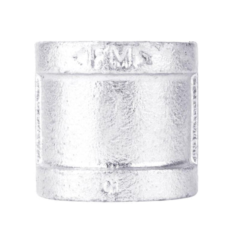 STZ Industries 4 in. FIP each X 4 in. D FIP Galvanized Malleable Iron Coupling