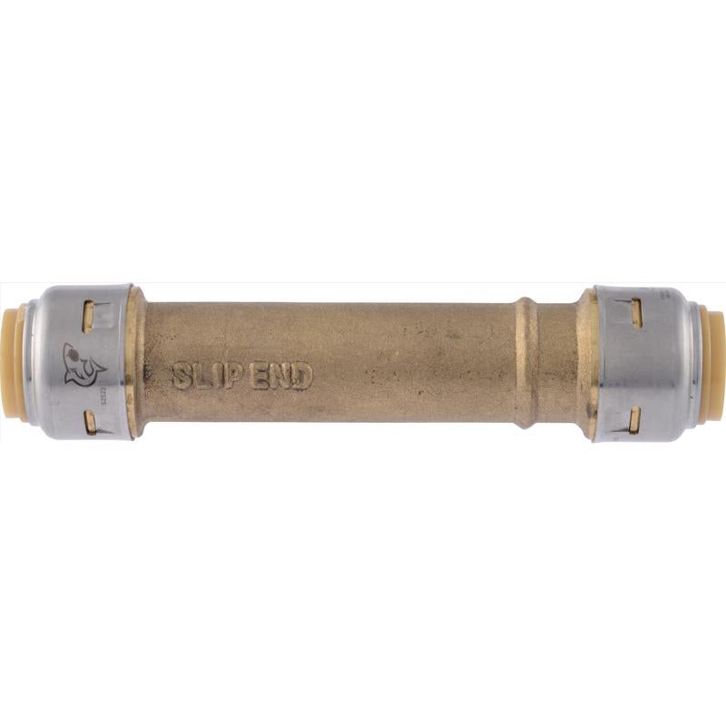 SharkBite Push to Connect 1/2 in. PTC each X 1/2 in. D Brass Slip Coupling