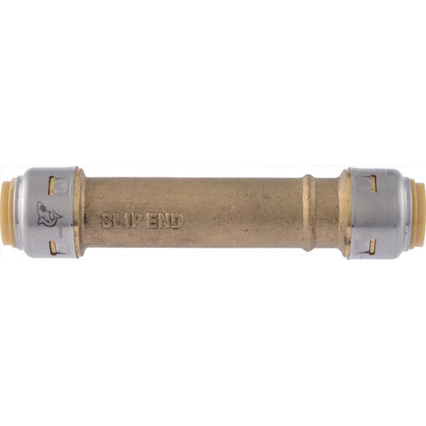 SharkBite Push to Connect 1/2 in. PTC each X 1/2 in. D Brass Slip Coupling