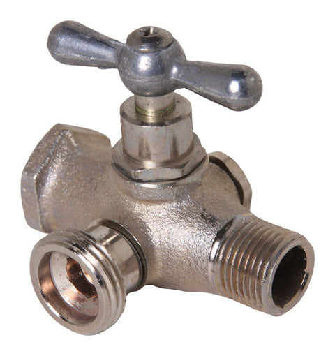 Arrowhead Brass 1/2 in. FIP X 3/4 in. Brass Stop Valve