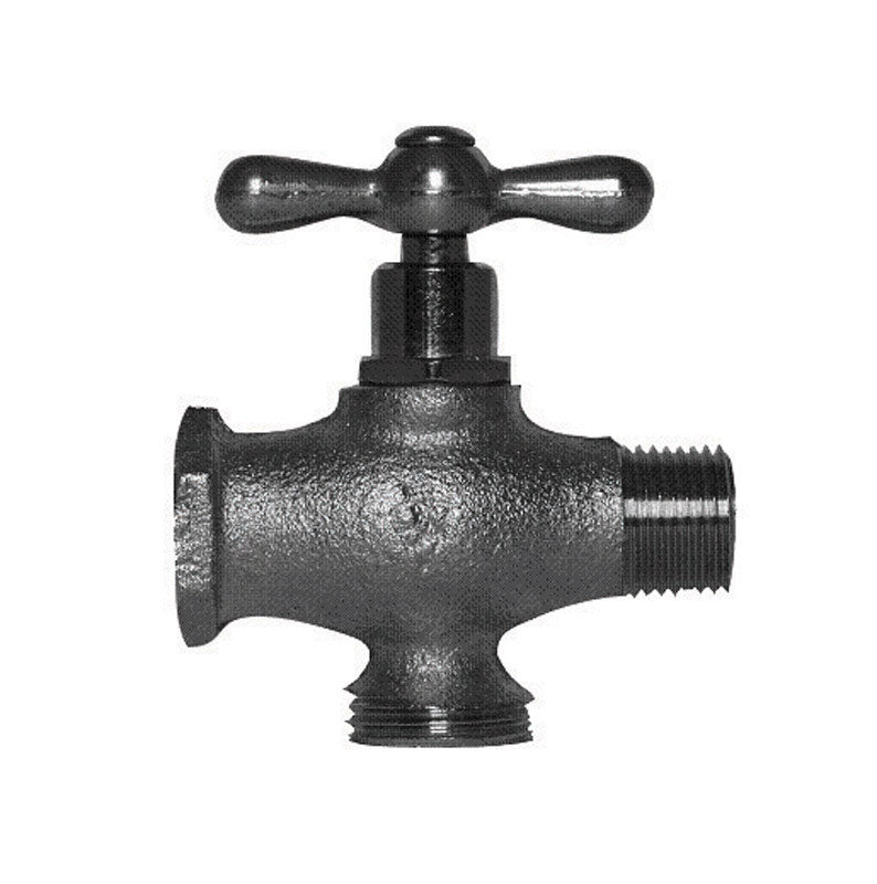 Arrowhead Brass 1/2 in. FIP X 3/4 in. Brass Stop Valve