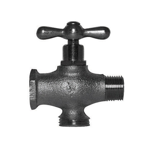 Arrowhead Brass 1/2 in. FIP X 3/4 in. Brass Stop Valve