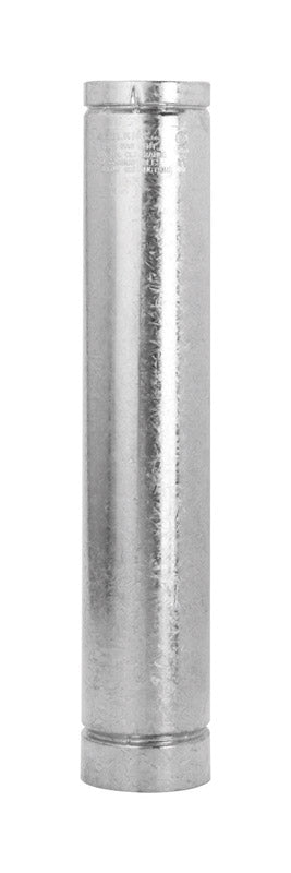 Selkirk 4 in. D X 36 in. L Aluminum Round Gas Vent Pipe (Pack of 2)