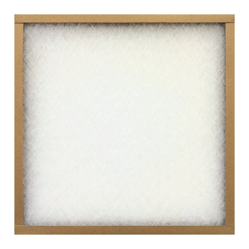 Flanders EZ Flow II 8 in. W X 16 in. H X 1 in. Fiberglass 1 MERV Air Filter 1 pk (Pack of 12)