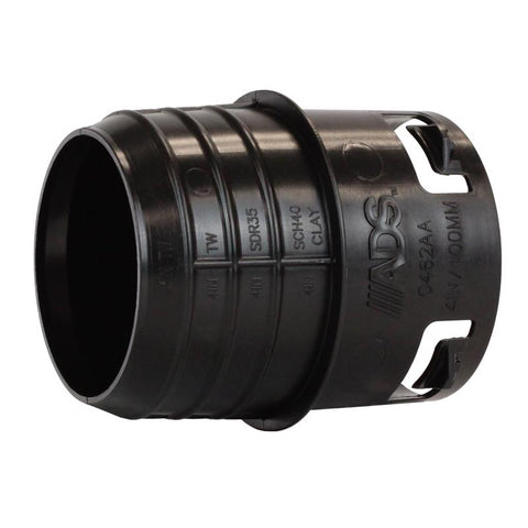 Advanced Drainage Systems 4 in. Slip X 3 in. D Slip Polyethylene 5 in. Corrugated-to-Clay Pipe Adapt