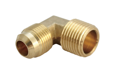 JMF Company 1/4 in. Flare X 1/8 in. D MPT Brass 90 Degree Street Elbow (Pack of 5)