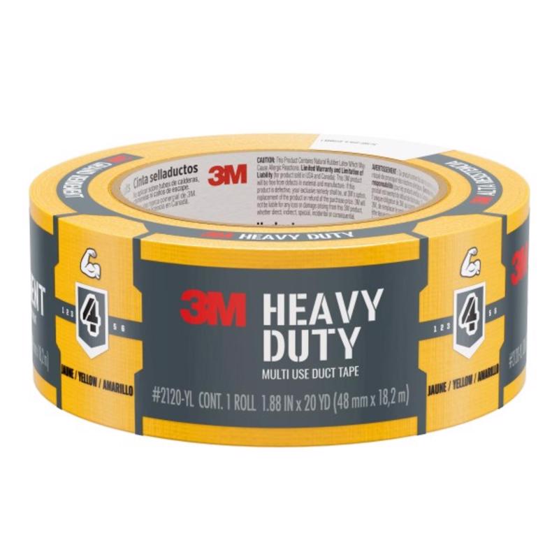 3M Scotch 1.88 in. W X 20 yd L Yellow Solid Duct Tape