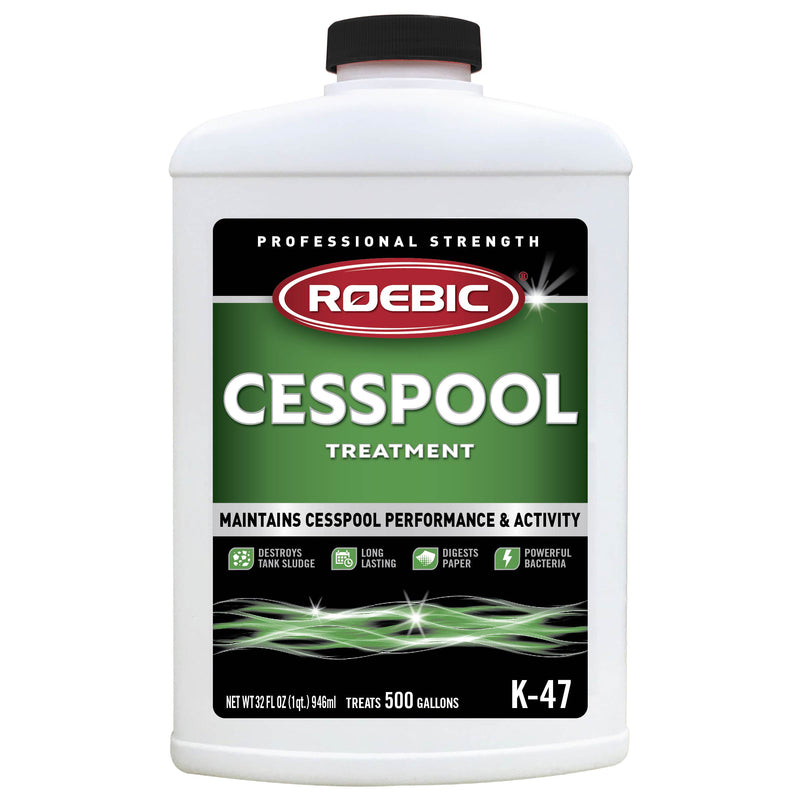 Roebic Liquid Cesspool Treatment 32 oz (Pack of 4)