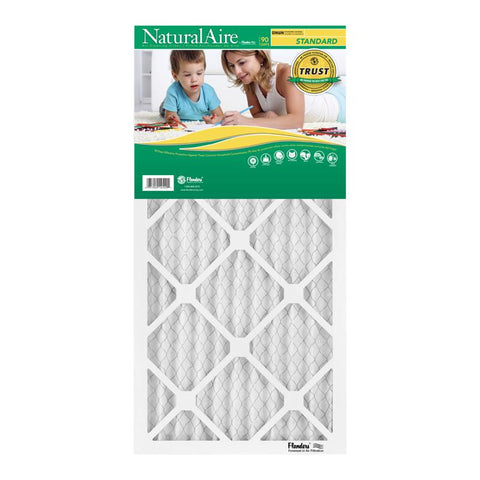 NaturalAire 12 in. W X 23.5 in. H X 1 in. Synthetic 8 MERV Pleated Air Filter 1 pk (Pack of 12)