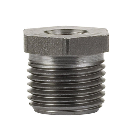 Billco Corporation 3/8 in. MPT X 1/4 in. D MPT Black Steel 0.5 in. L Hex Bushing (Pack of 5)