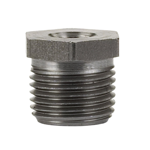 Billco Corporation 1/2 in. MPT X 1/4 in. D MPT Black Steel Hex Bushing (Pack of 5)