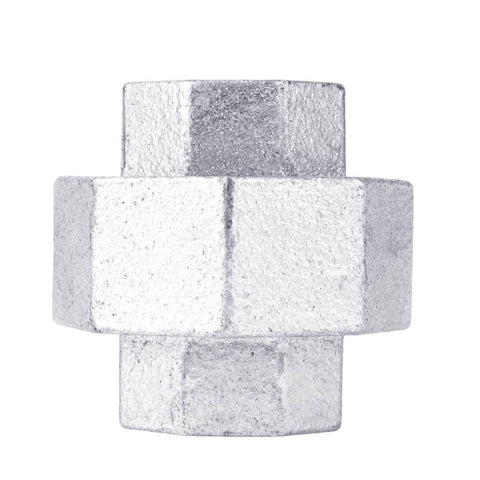 STZ Industries 2-1/2 in. FIP each X 2-1/2 in. D FIP Galvanized Malleable Iron Union