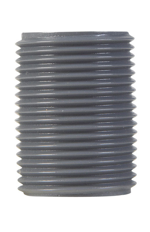 B&K Schedule 80 3/4 in. MIP X 3/4 in. D MIP PVC Close Nipple 1 pk (Pack of 10)