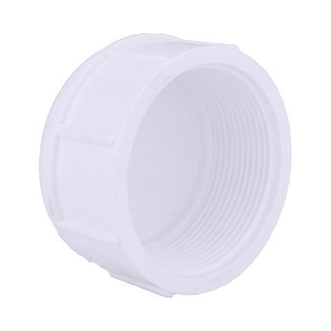 Charlotte Pipe Schedule 40 2 in. FPT X 2 in. D FPT PVC Cap 1 pk (Pack of 10)