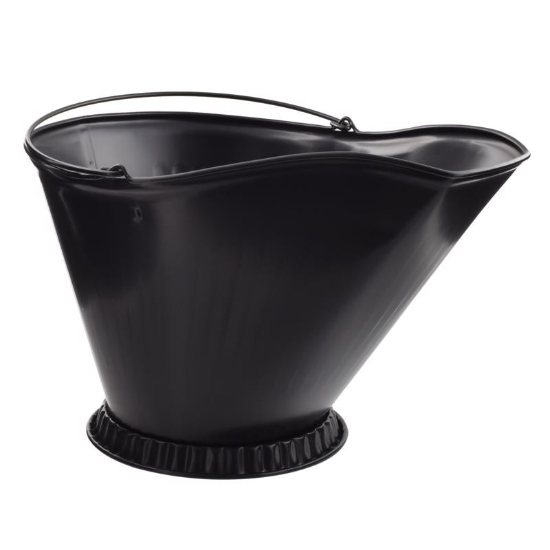 Imperial Black Powder Coated Steel Coal Hod (Pack of 6)