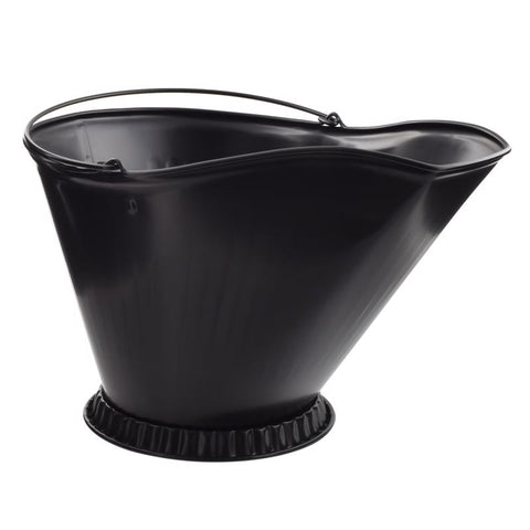 Imperial Black Powder Coated Steel Coal Hod (Pack of 6)