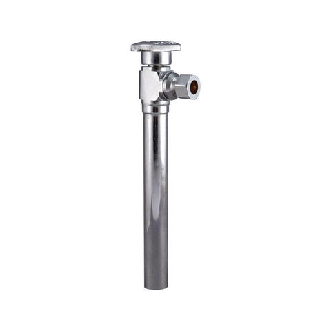 Keeney 1/2 in. Sweat X 3/8 in. Compression Brass Angle Stop Valve