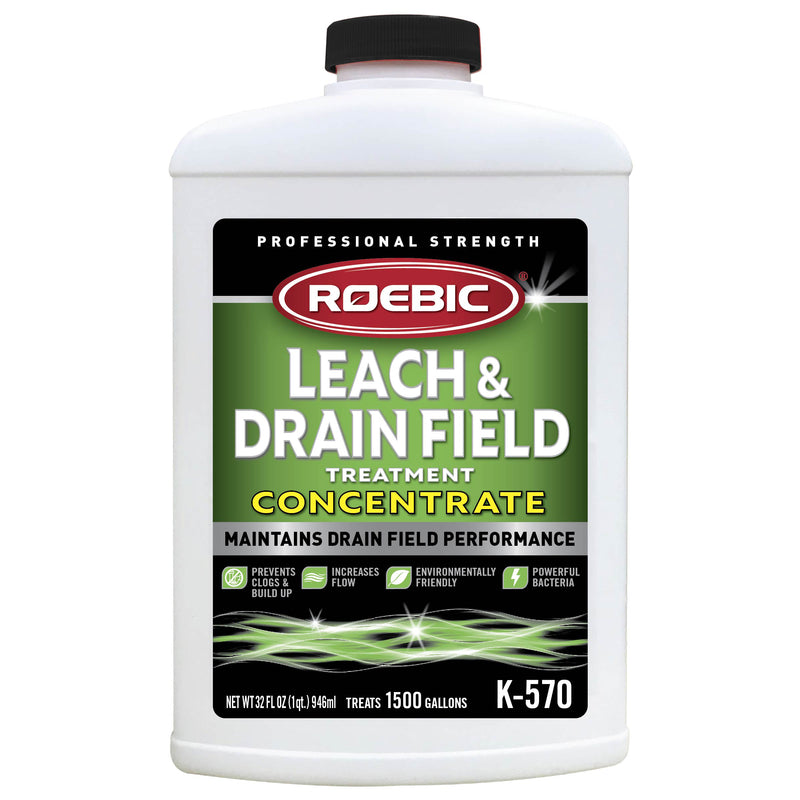 Roebic Liquid Leach & Drain Field Opener 32 oz (Pack of 4)