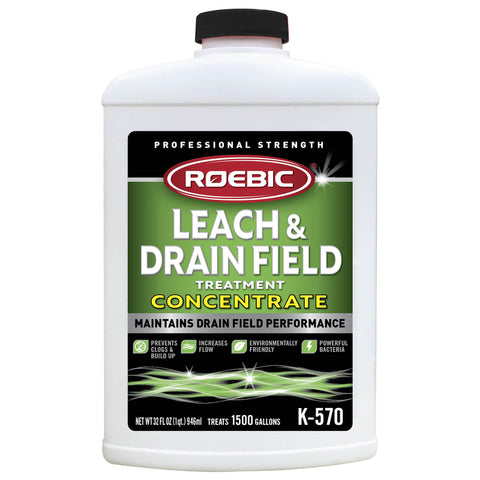Roebic Liquid Leach & Drain Field Opener 32 oz (Pack of 4)