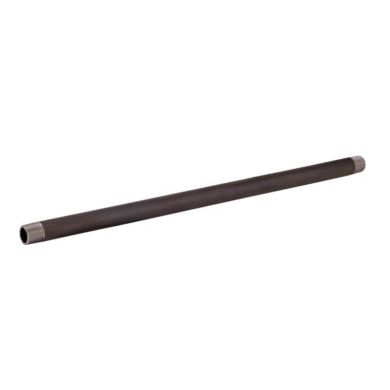 B&K Mueller 1/2 in. D X 18 in. L Black Steel Pre-Cut Pipe