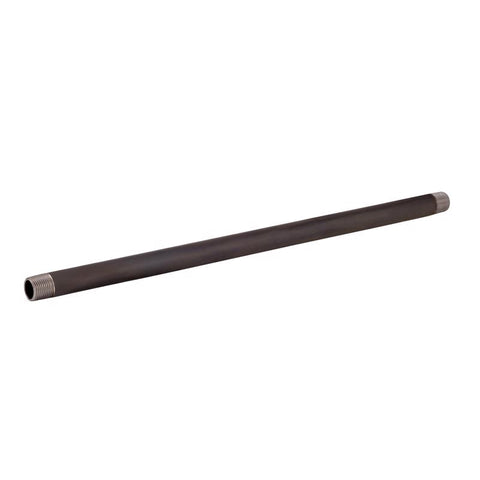 B&K Mueller 1/2 in. D X 18 in. L Black Steel Pre-Cut Pipe