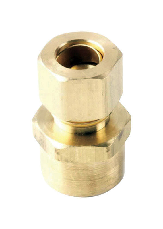 JMF Company 3/8 in. Compression X 1/2 in. D Sweat Brass Adapter (Pack of 2)
