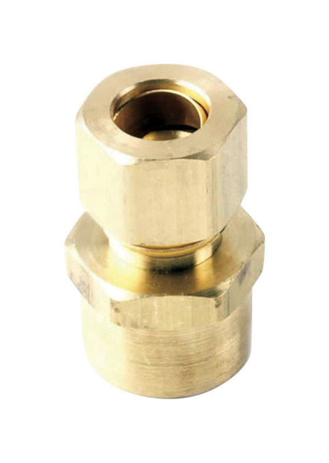 JMF Company 3/8 in. Compression X 1/2 in. D Sweat Brass Adapter (Pack of 2)
