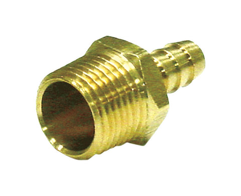 JMF Company Brass 1/8 in. D X 1/4 in. D Adapter 1 pk (Pack of 5)