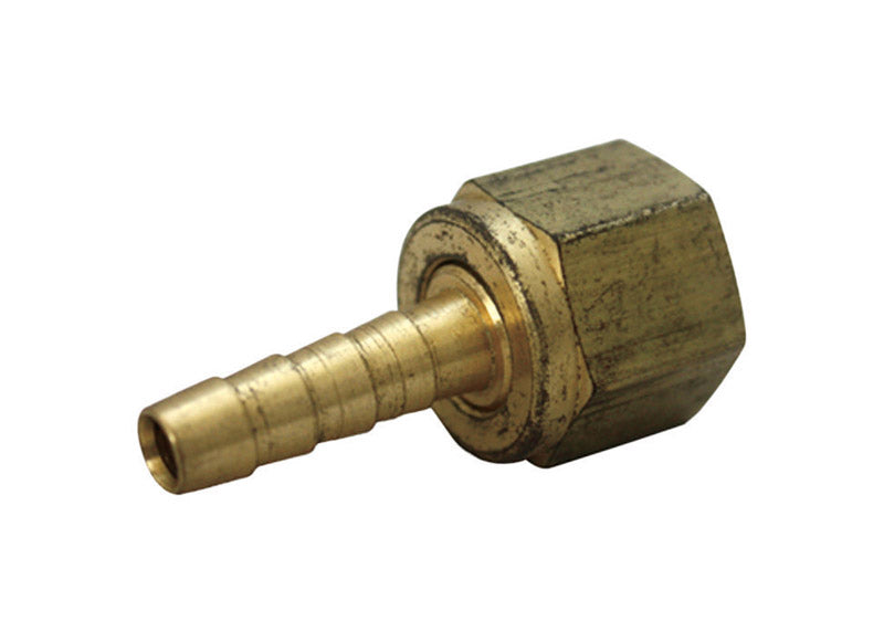 JMF Company Brass 1/4 in. D X 3/8 in. D Adapter 1 pk (Pack of 10)