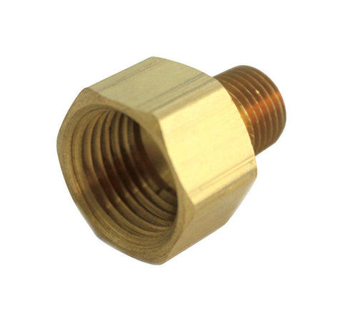 JMF Company 3/8 in. FPT X 3/8 in. D MPT Brass Reducing Coupling (Pack of 5)