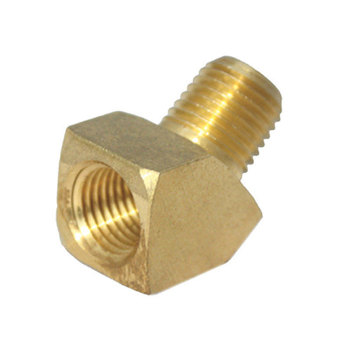 JMF Company 3/8 in. FPT X 3/8 in. D MPT Brass 45 Degree Street Elbow (Pack of 5)
