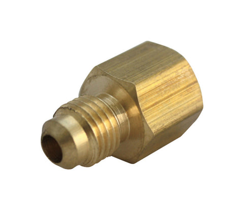 JMF Company 1/4 in. Flare X 1/2 in. D FPT Brass Connector (Pack of 5)