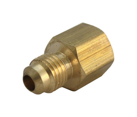 JMF Company 5/16 in. Flare X 1/8 in. D FPT Brass Adapter (Pack of 10)