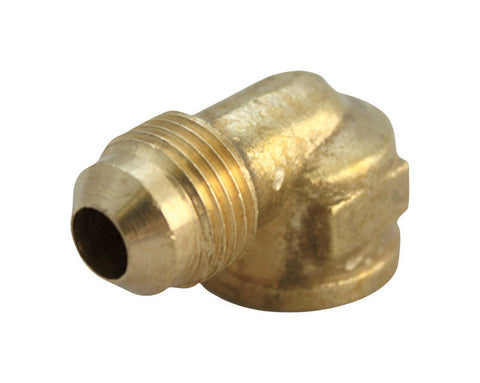 JMF Company 5/8 in. Flare X 1/2 in. D FPT Brass 90 Degree Elbow (Pack of 5)