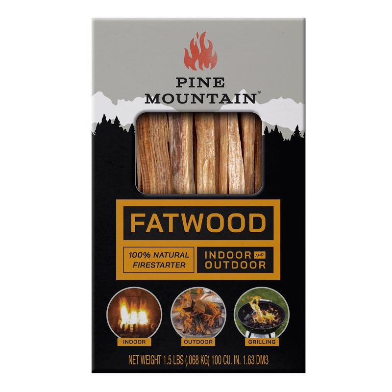 Pine Mountain Starter Stikk Fatwood Fire Starter 30 min 1.5 lb (Pack of 6)